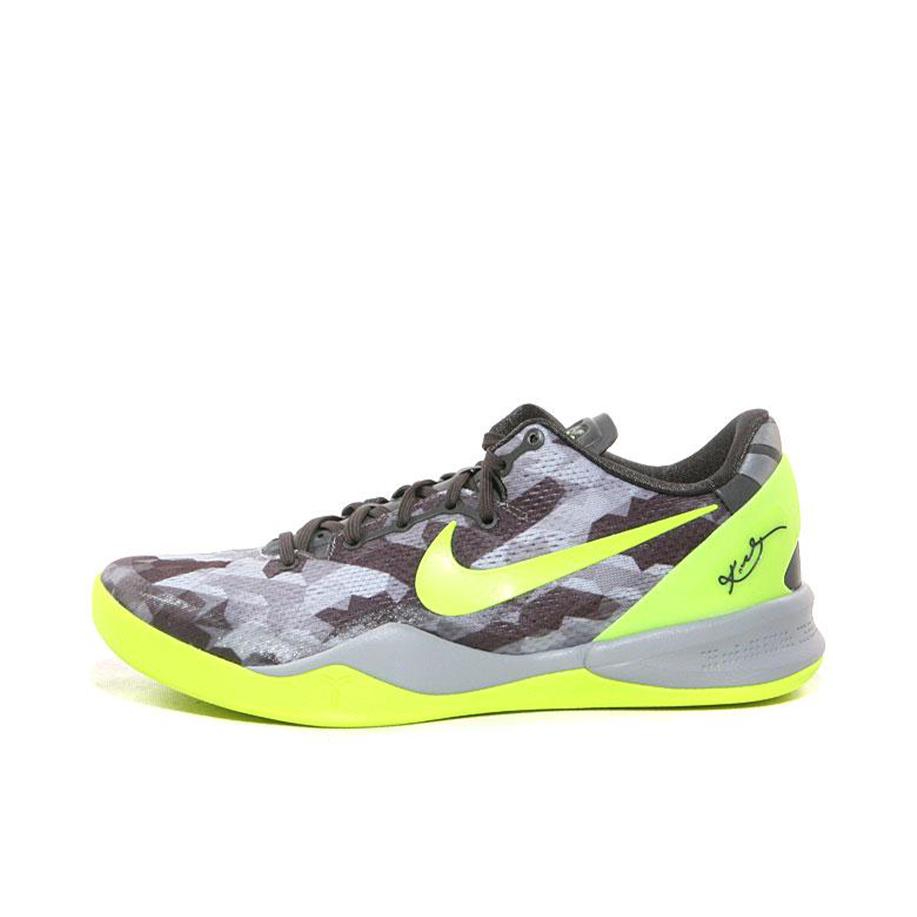 推荐商品：Nike Kobe 8 篮球鞋 抗扭实战训练防滑耐磨舒适百搭低帮 Volt 灰黑黄