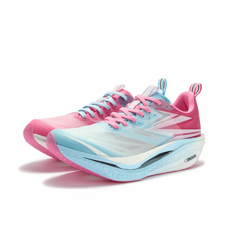 推荐商品：361度 飞燃4ET 跑鞋 减震回弹体育生短跑软底网面跑道竞速马拉松稳定防滑体测训练缓震长跑比赛 鸳鸯/反转