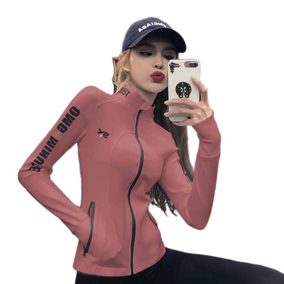 推荐商品：拍朵 紧身保暖薄绒长袖瑜伽服 女装 PD24WT 锈红/薄绒