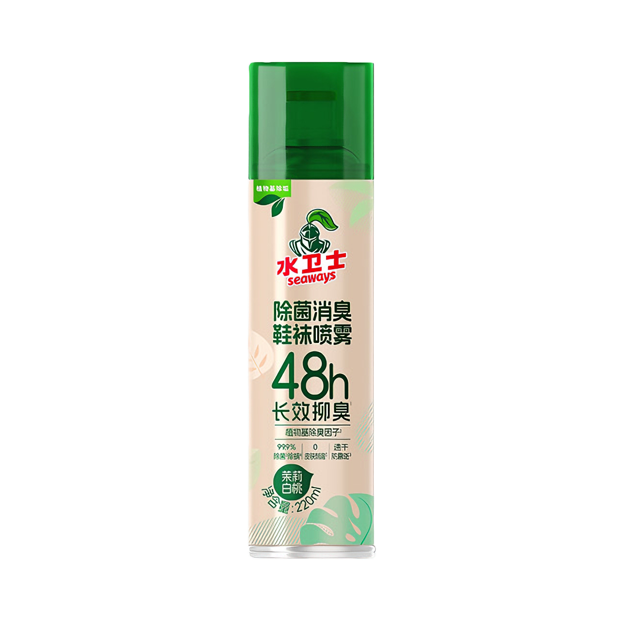 推荐商品：seaways/水卫仕 除菌消臭 茉莉白桃 鞋袜喷雾 瓶装