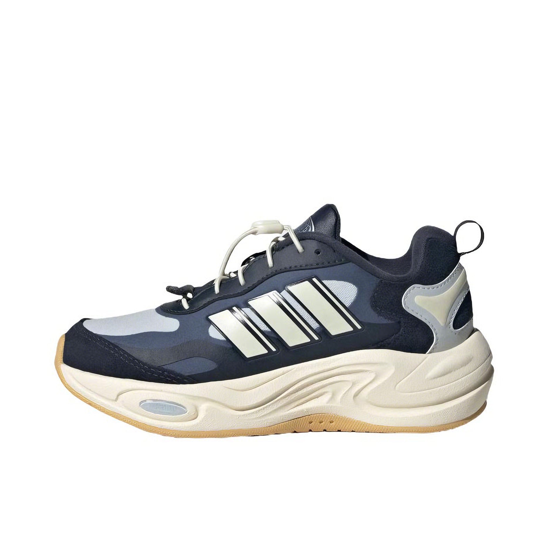 推荐商品：adidas CLIMAWARM 跑鞋 缓震回弹舒适保暖防滑耐磨时尚贴合 大童/浅蓝色/乳白色/深蓝色