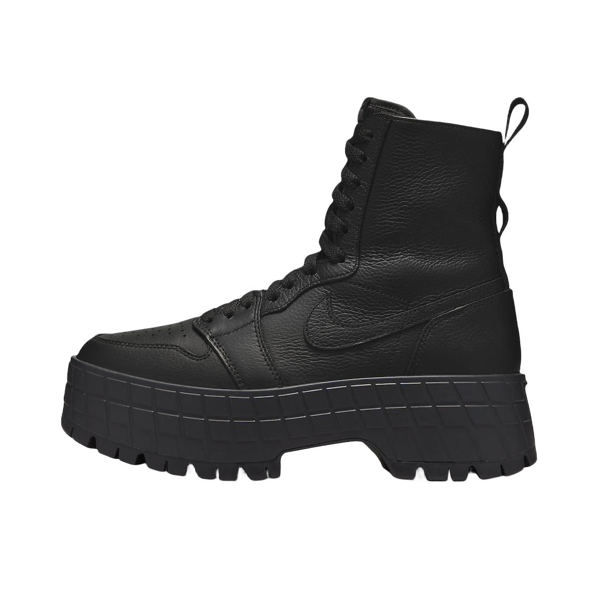 推荐商品：Air Jordan 1 Brooklyn 防滑耐磨 缓震增高 舒适简约 圆头 休闲运动 时装靴冬季轻便减震 黑色