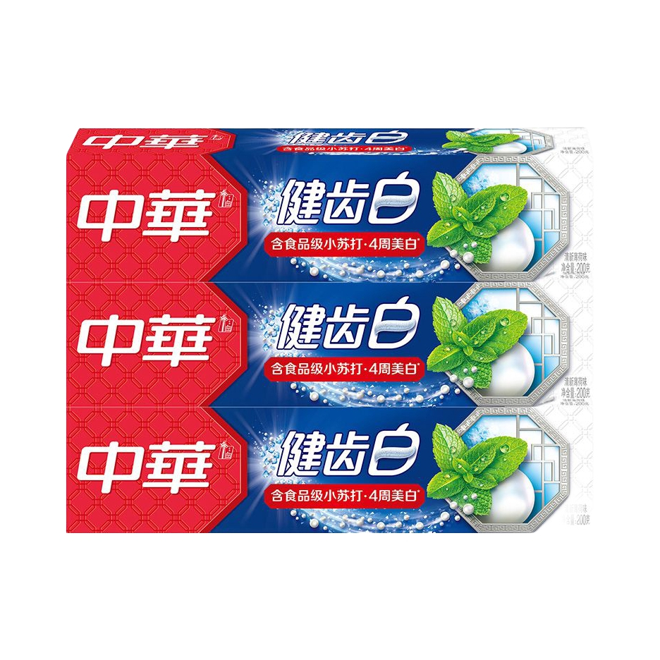 推荐商品：ZHONGHUA/中华牙膏 健齿护龈牙膏 含氟去黄
