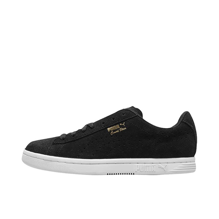 推荐商品：Puma/彪马 Court Star 板鞋 防滑耐磨时尚复古舒适轻便透气运动百搭 Black/Gold 黑色/金标