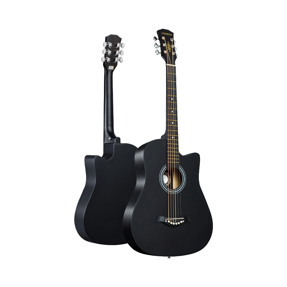 推荐商品：ANDREW/安德鲁 新手入门初学者单板民谣吉他零基础自学弹唱