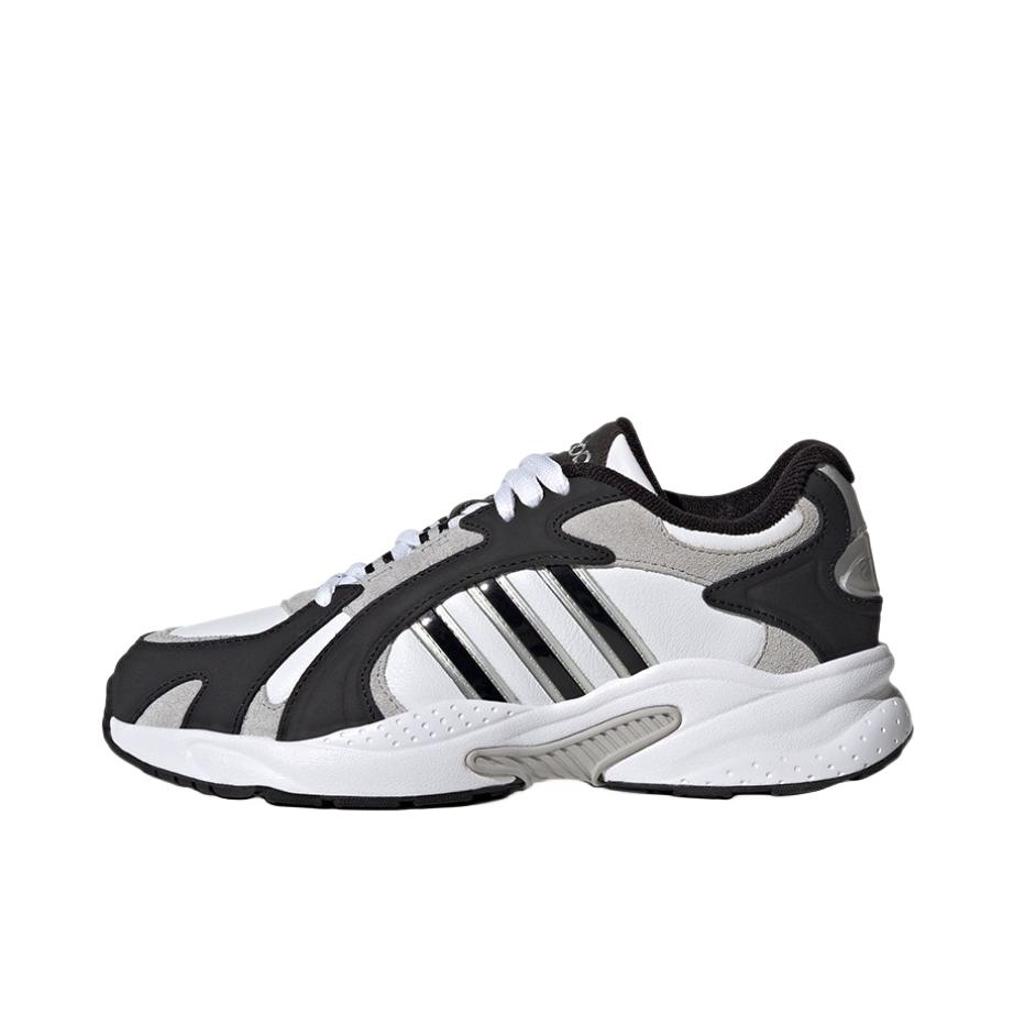 推荐商品：adidas CrazyChaos Shadow 2.0 运动休闲鞋 防滑耐磨复古简约舒适网面透气缓震圆头 女款/白色/黑色
