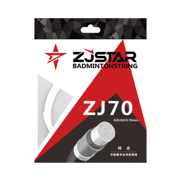 推荐商品：zjstar/中极星 ZJ-70 耐打耐用 高反弹 羽毛球拍线