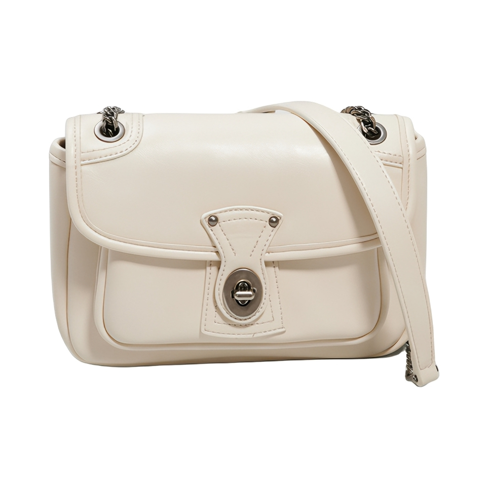 推荐商品：billie veromca 复古质感斜挎包单肩包链条包