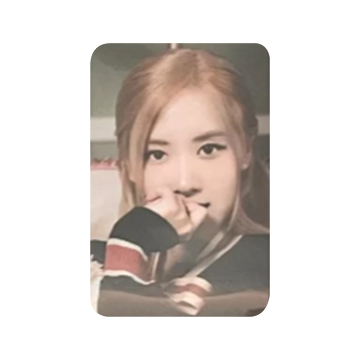 推荐商品：YG Entertainment ROSÉ朴彩英明星小卡 卡牌