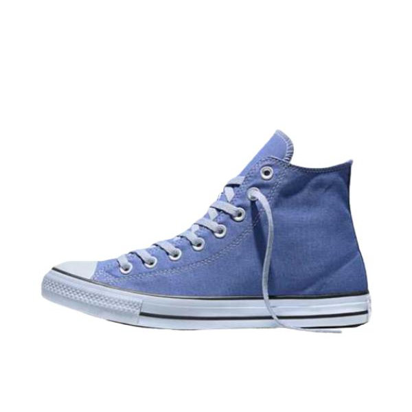 推荐商品：Converse/匡威 Chuck Taylor All Star 帆布鞋 常青款轻便防滑耐磨百搭复古圆头减震贴合高帮 靛蓝风暴/无阴影灰/黑色