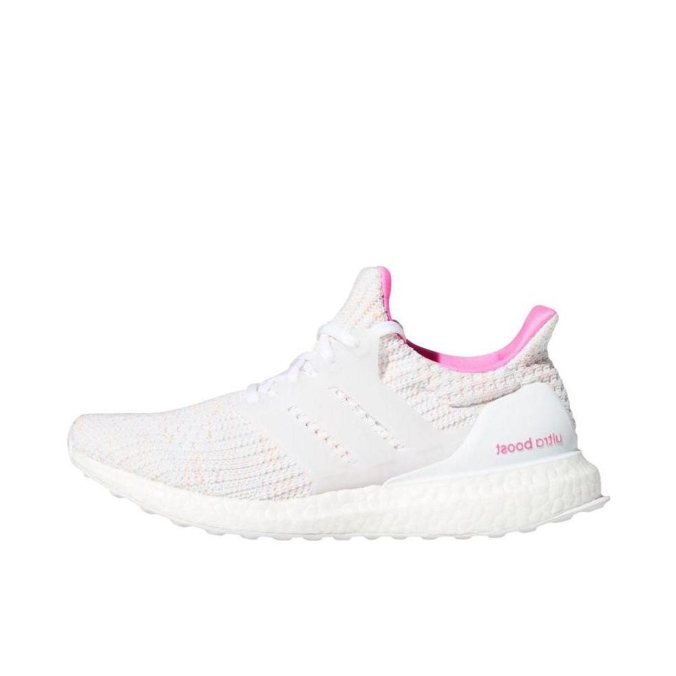 推荐商品：adidas Supernova 2 跑鞋 减震防滑耐磨网面透气回弹慢跑织物运动 粉色/白色