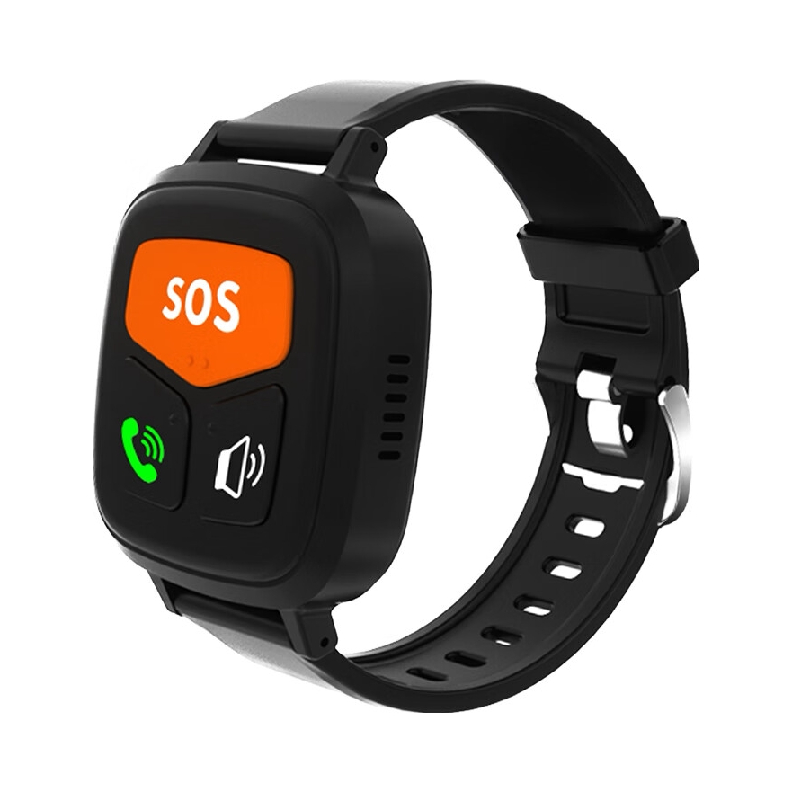 推荐商品：爱牵挂 M1 care 免费通话定位手表无需办卡防走失测心率血压血氧时尚老人智能手表