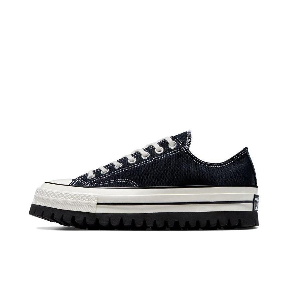 推荐商品：Converse/匡威 Chuck 70 LTD Lugged Platform 帆布鞋 防滑耐磨复古 黑色/白色