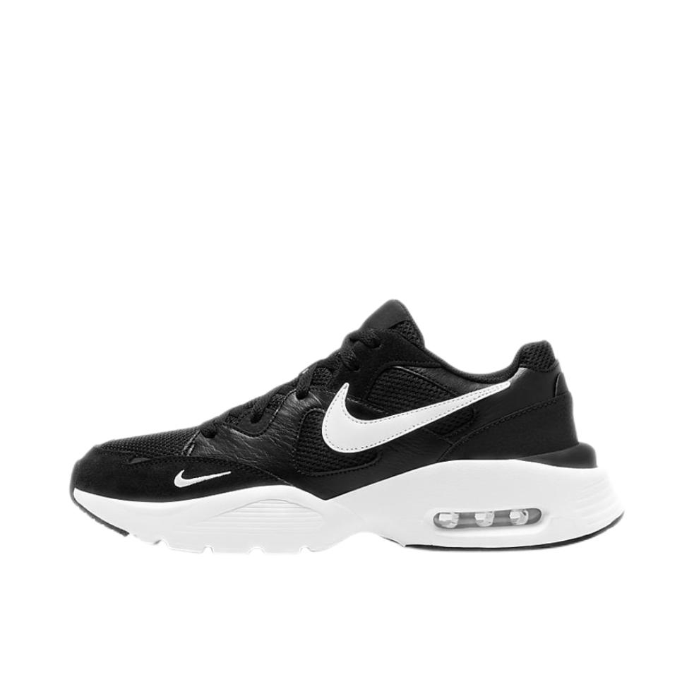 推荐商品：Nike Air Max Fusion 2020 跑鞋 气垫复古经典缓震网面透气短跑 Black/White 黑白