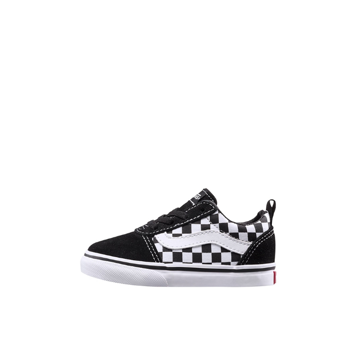 推荐商品：Vans/范斯 Ward 舒适百搭 防滑耐磨 轻便透气 复古美式 帆布鞋儿童 婴童/黑白棋盘格