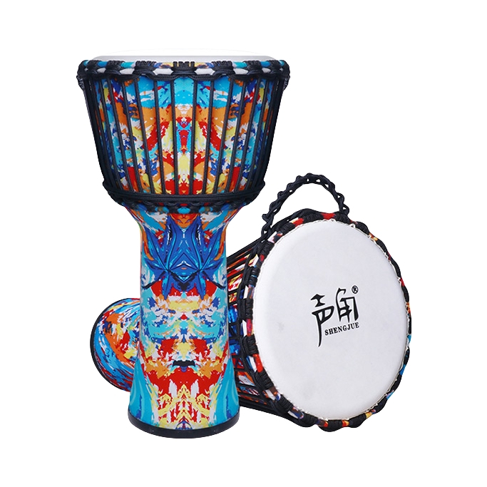 推荐商品：SHENGJUE/声角 12英寸初学者入门老山羊皮非洲鼓