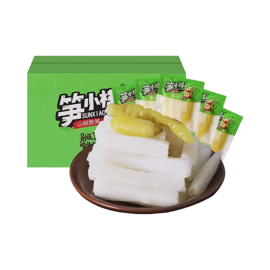 推荐商品：笋小样 泡椒脆笋 箱装 泡椒风味 1000g