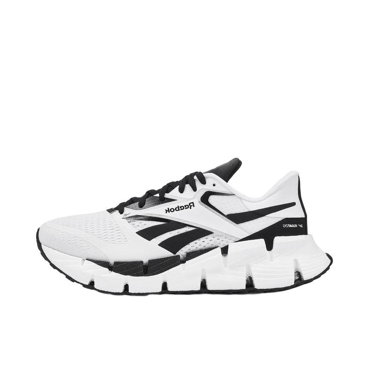 推荐商品：Reebok/锐步 Floatzig 1 跑鞋 防滑耐磨减震透气圆头系带厚底长跑支撑轻便 熊猫色