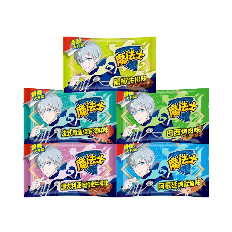 推荐商品：魔法士 干脆面 20g/袋 多口味组合 超好吃充饥干吃