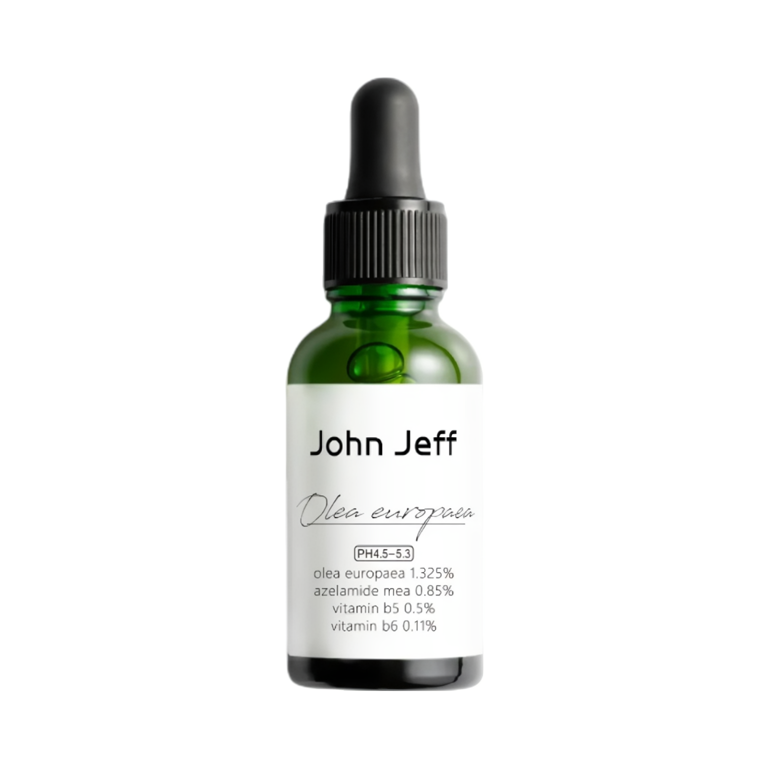 John Jeff 精华液 油橄榄精华液 舒缓淡痘印改善泛红维稳肌肤 1.325%