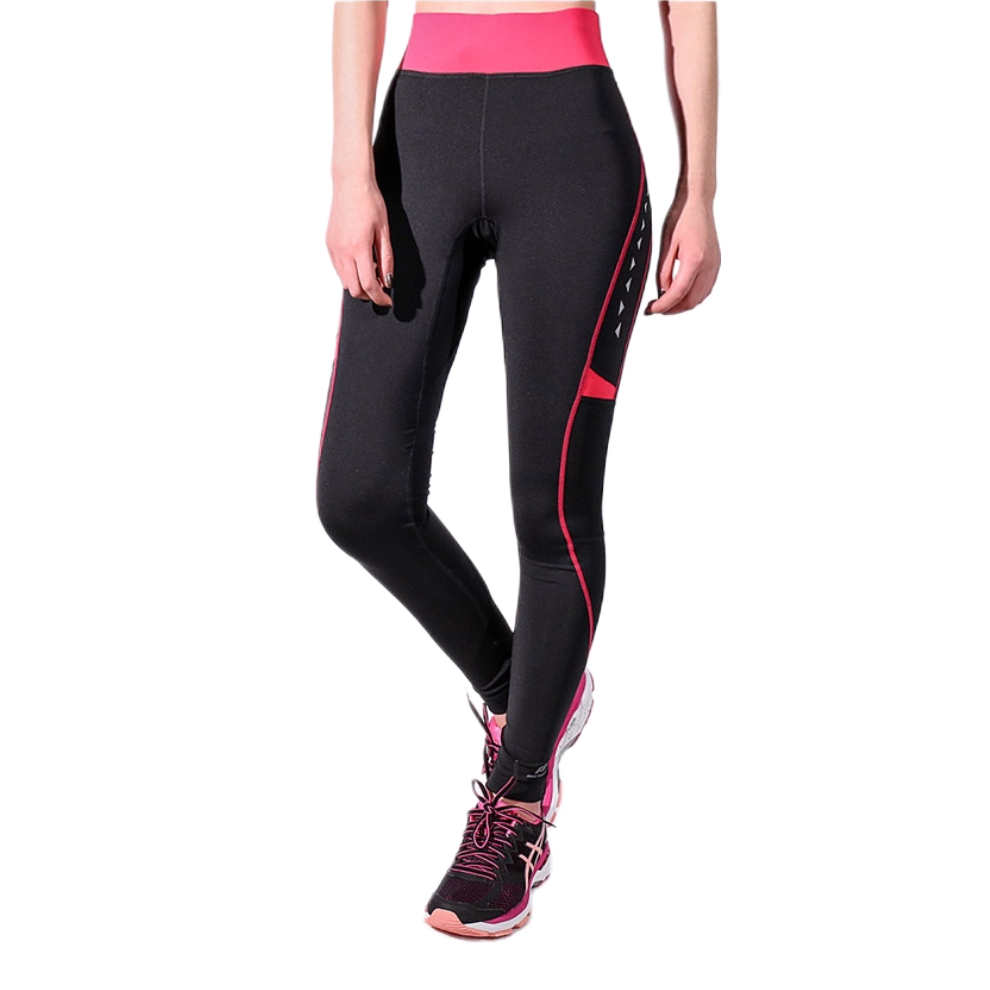 推荐商品：PRO TOUCH 透气梭织中腰紧身运动长裤 女装 246016 黑/红