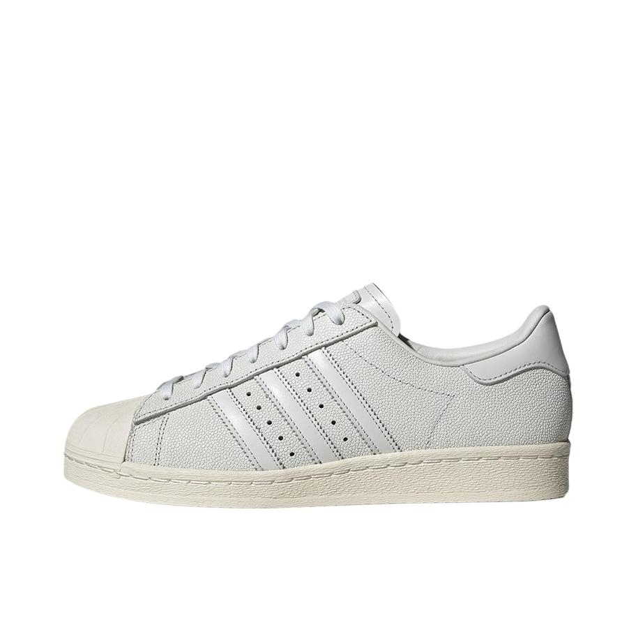 推荐商品：adidas Originals Superstar 82 板鞋 轻便简约复古贝壳头防滑防水贴合 米白色
