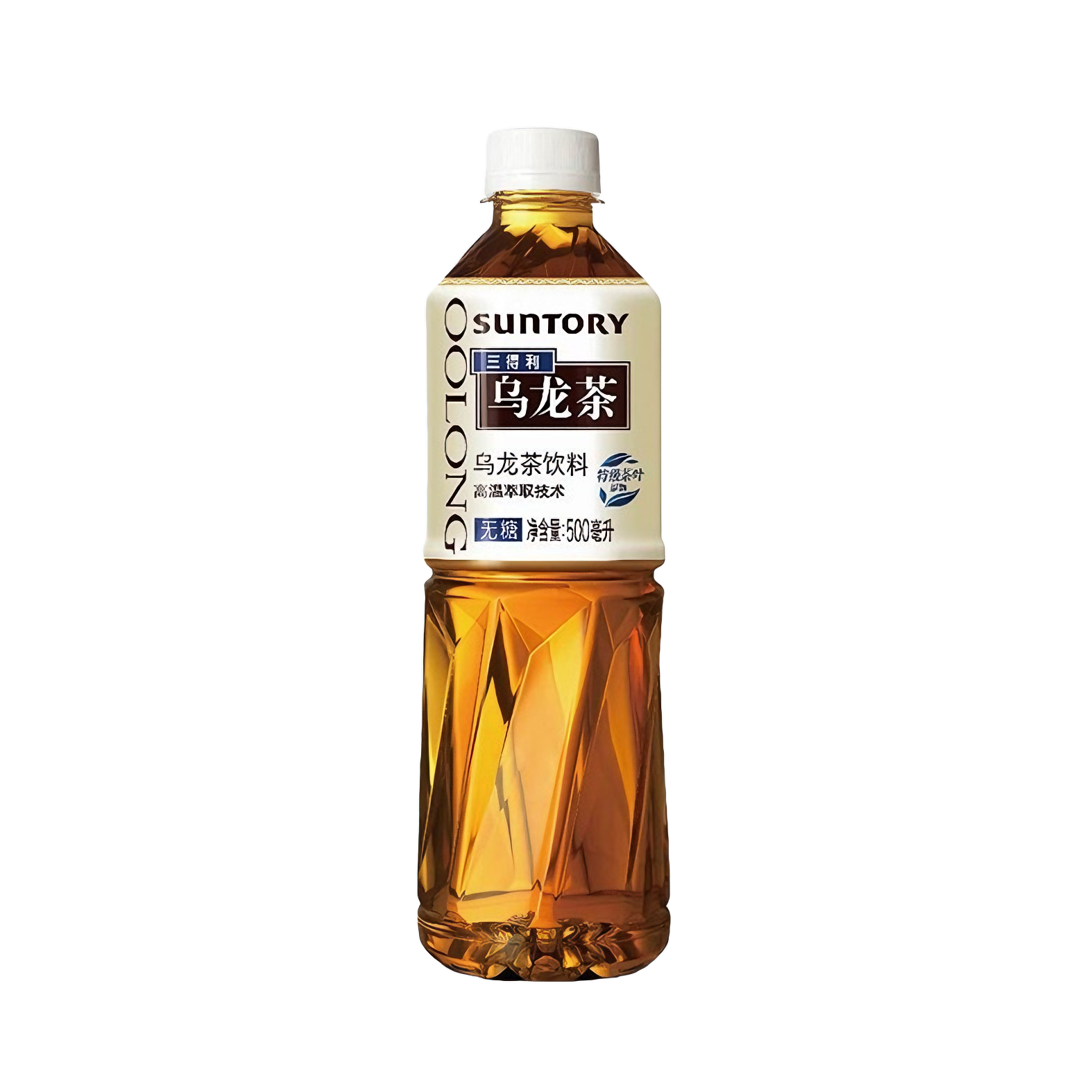 推荐商品：Suntory/三得利 无糖 乌龙茶饮料 500ml 瓶装 0脂低糖0糖解腻解渴