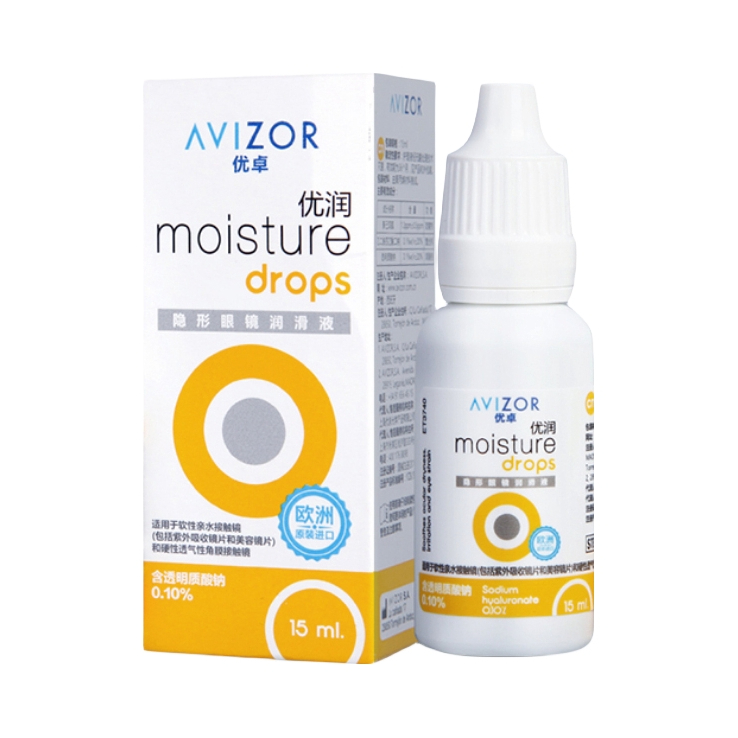推荐商品：AVIZOR/优卓 塑性温和润眼液 角膜塑形镜除蛋白接触镜