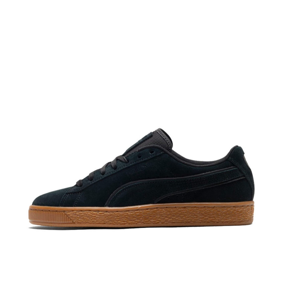 推荐商品：Puma/彪马 Suede Classic 面包鞋 板鞋 舒适百搭防滑耐磨轻便透气复古低帮圆头 Black/Sienna 黑灰生胶