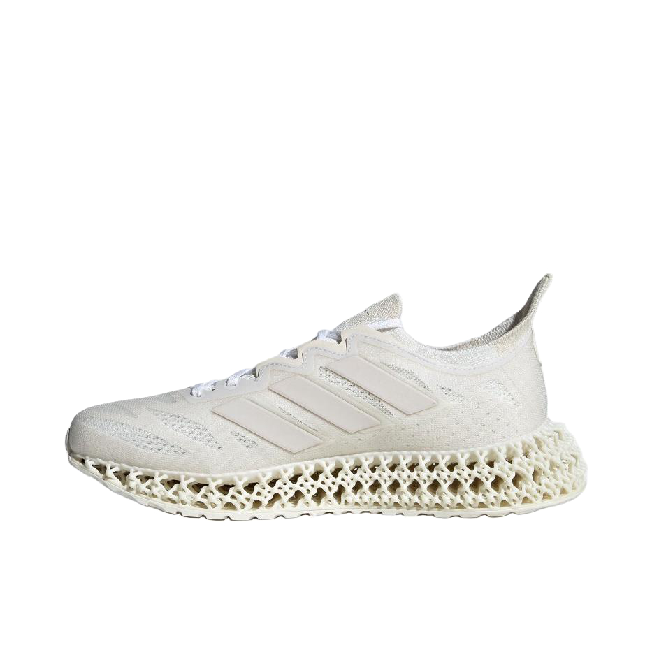 推荐商品：adidas 4DFWD 3 随心 减震透气 轻便耐磨 织物 碳板 跑鞋 女款/米白色/白色