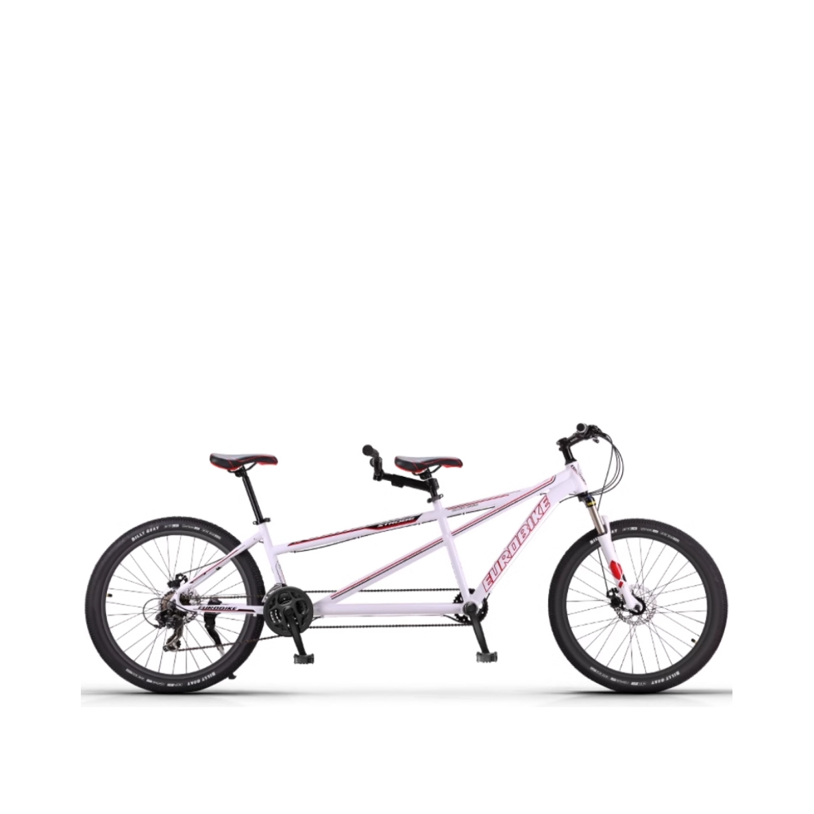 推荐商品：欧拜克 禧玛诺变速 铝合金车架 双人骑 休闲观光 城市自行车