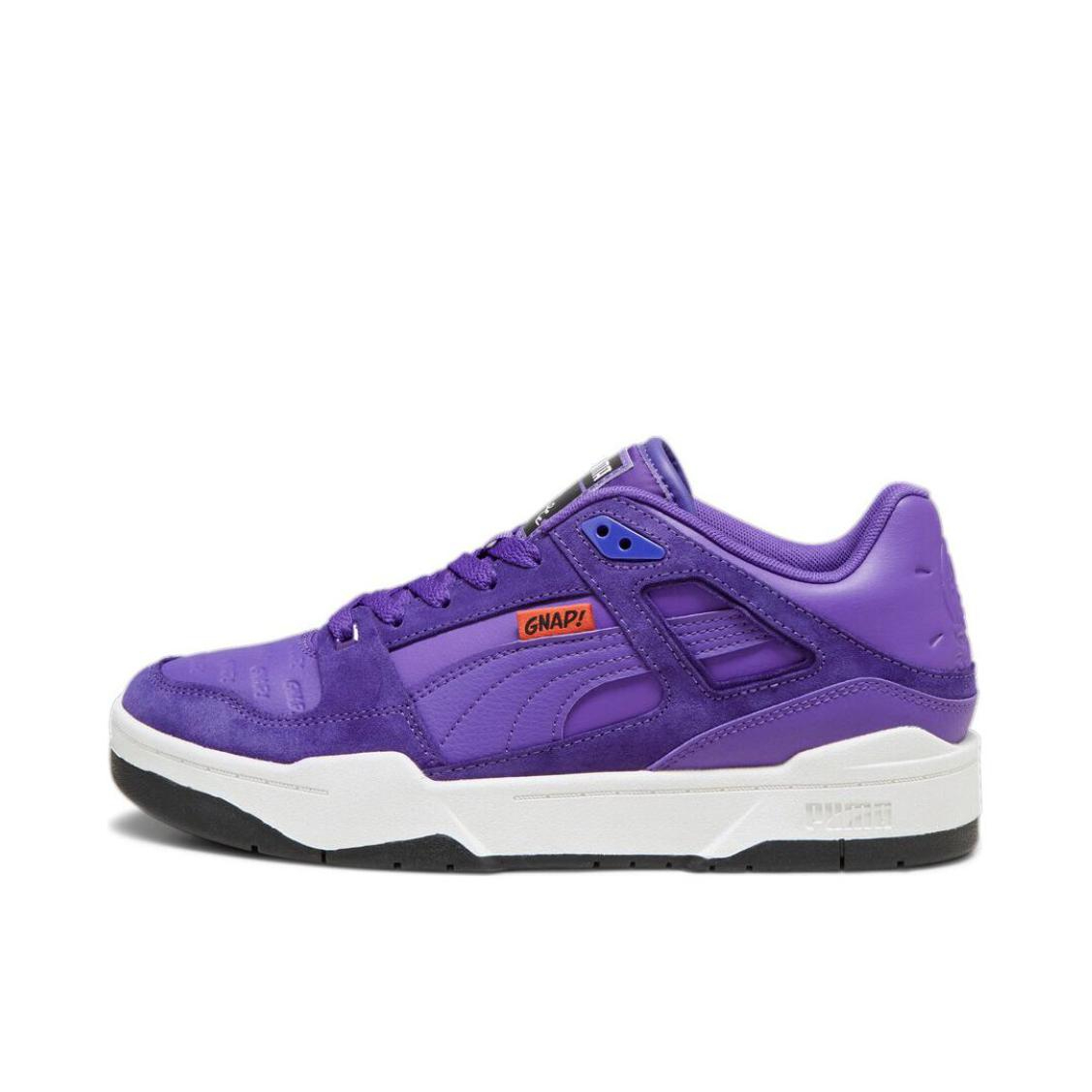 推荐商品：Puma/彪马 Slipstream 板鞋 厚底复古防滑耐磨轻便透气 紫色/白色