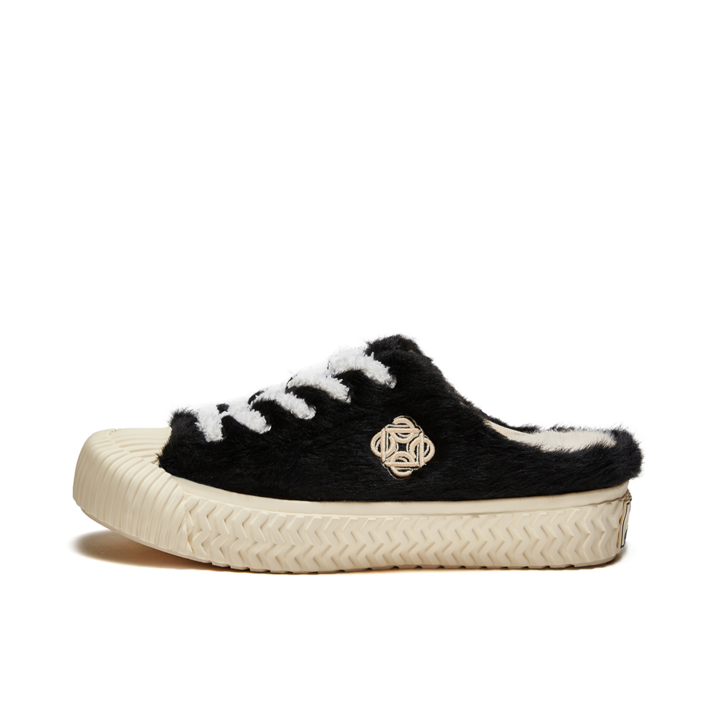 推荐商品：Excelsior 一脚蹬 耐磨 增高 半拖 外穿 加绒 饼干鞋 帆布鞋 HS_M8018CV_WH 半拖/经典黑