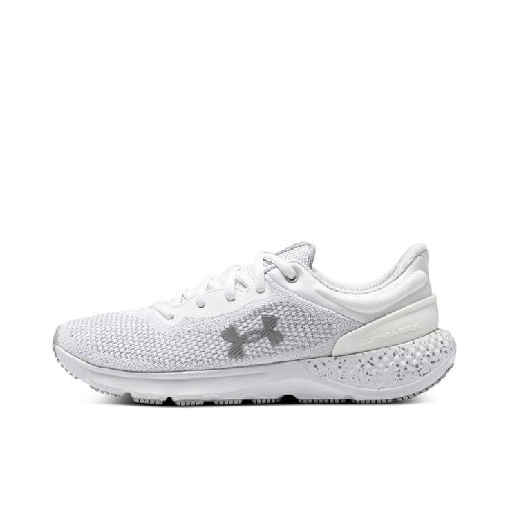 推荐商品：Under Armour/安德玛 Charged Escape 4 缓震耐磨 网面透气 回弹 软底 运动 跑鞋 冷白色