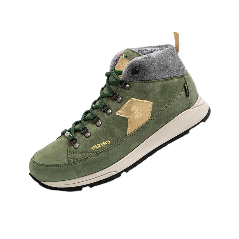 推荐商品：Crispi Unica Winter Mid 防滑耐磨 舒适透气 户外鞋 17960100 森林绿