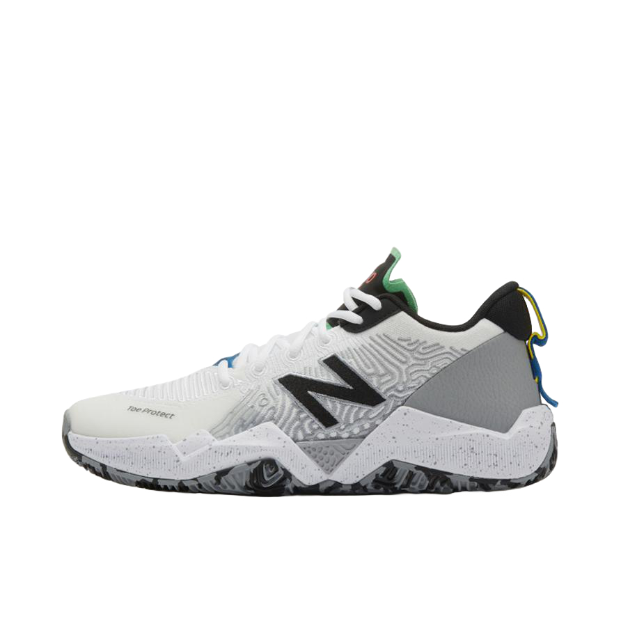 推荐商品：New Balance 2WXY 1 篮球鞋 复古潮流防滑耐磨实战合成革织物 低帮/灰色/黑色