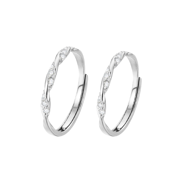 推荐商品：GIFU/桂妃珠宝 爱无止境饰爱合金情侣戒指 GHJ10111