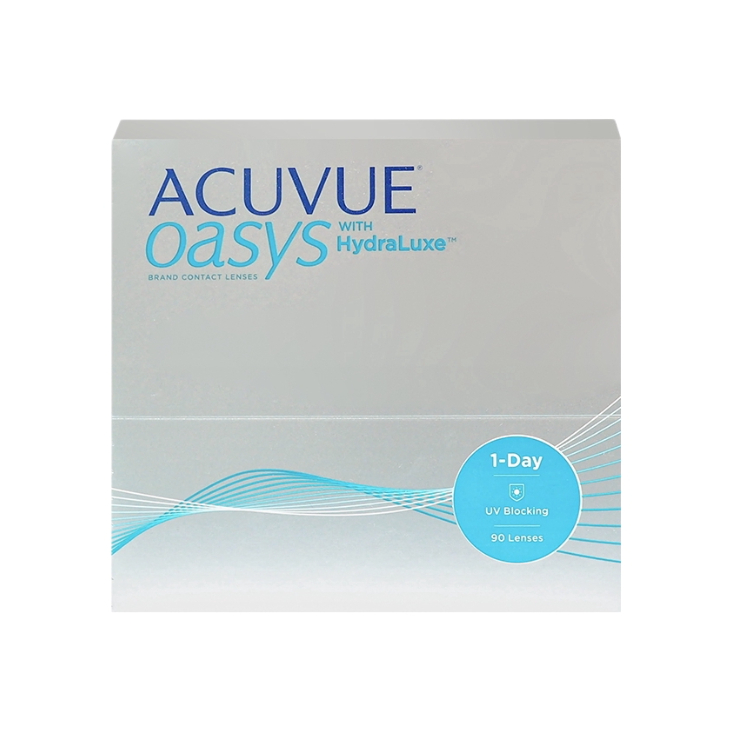 推荐商品：ACUVUE/安视优 欧舒适硅水凝胶日抛大直径14.3mm隐形眼镜 水润保湿