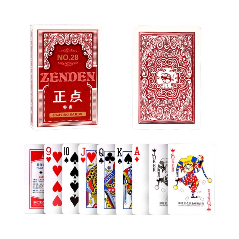 推荐商品：正点 28 加硬加厚 塑料 扑克