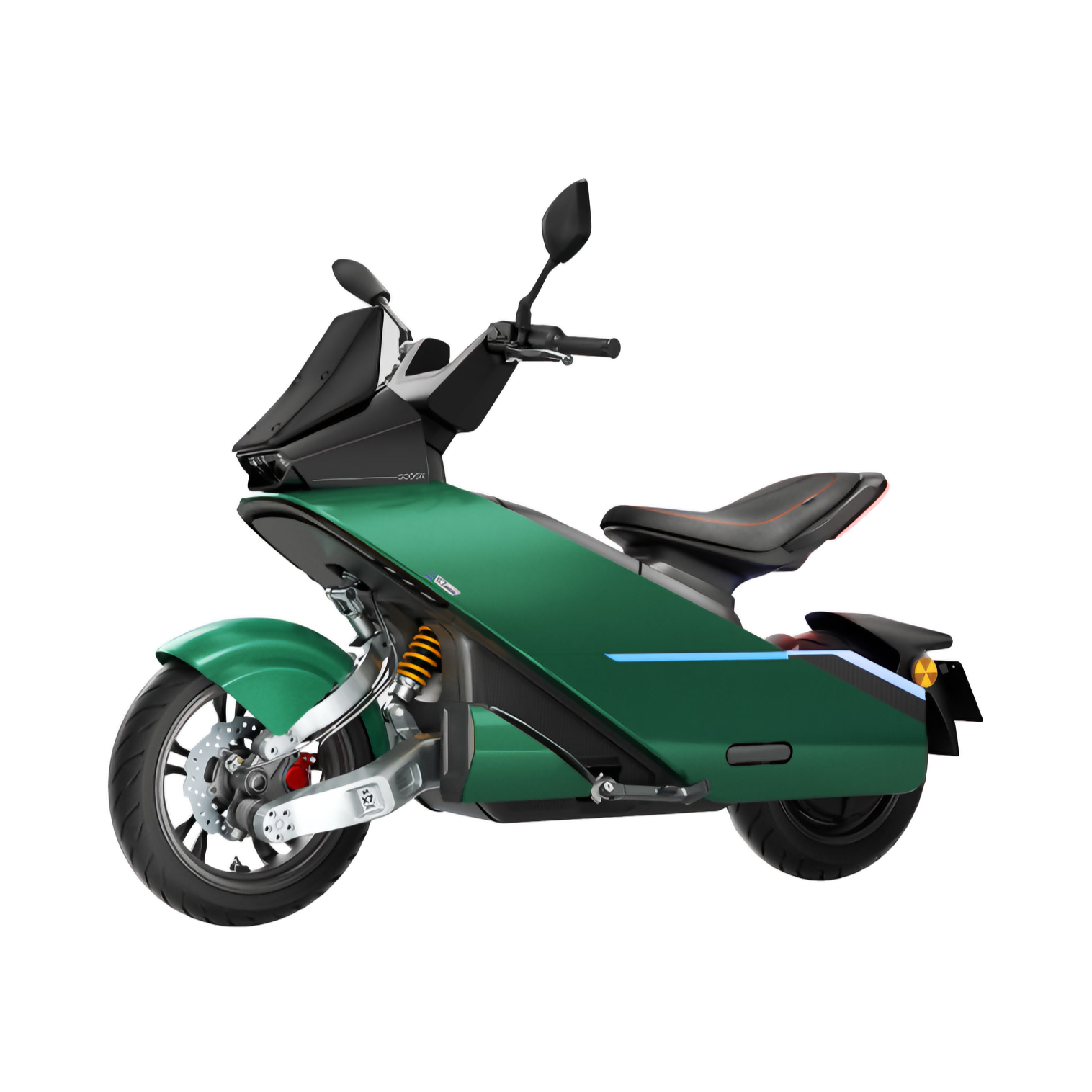 推荐商品：【门店自提】SCOOX/零际 X7 Max80 AM3000D-W 智能APP 全彩屏 氮气加速 长续航 TCS防侧滑 电动摩托车