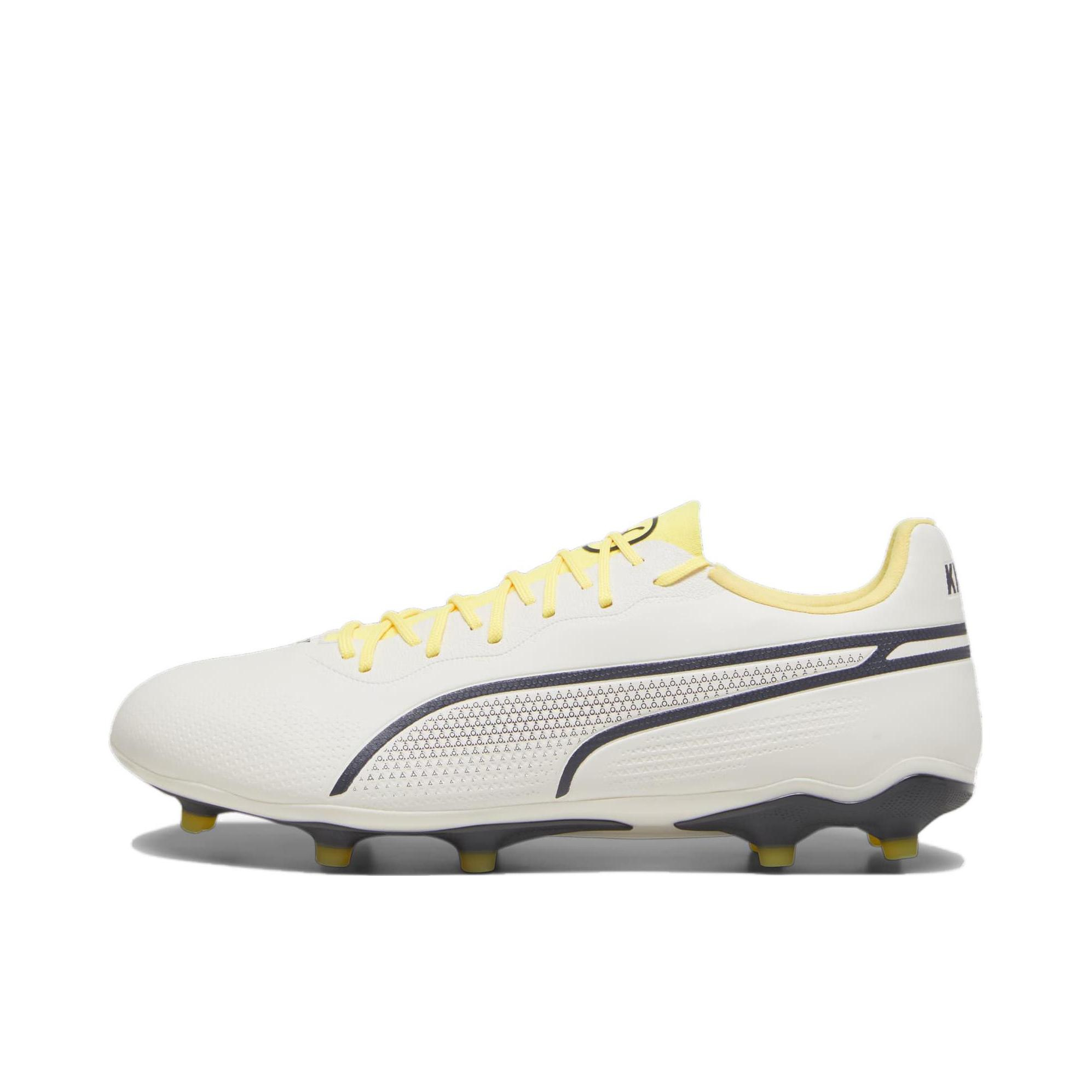 推荐商品：Puma/彪马 King Ultimate FG/AG 顶级 长钉 人造草坪 防滑耐磨 胶质 圆头 足球鞋 米黄黑
