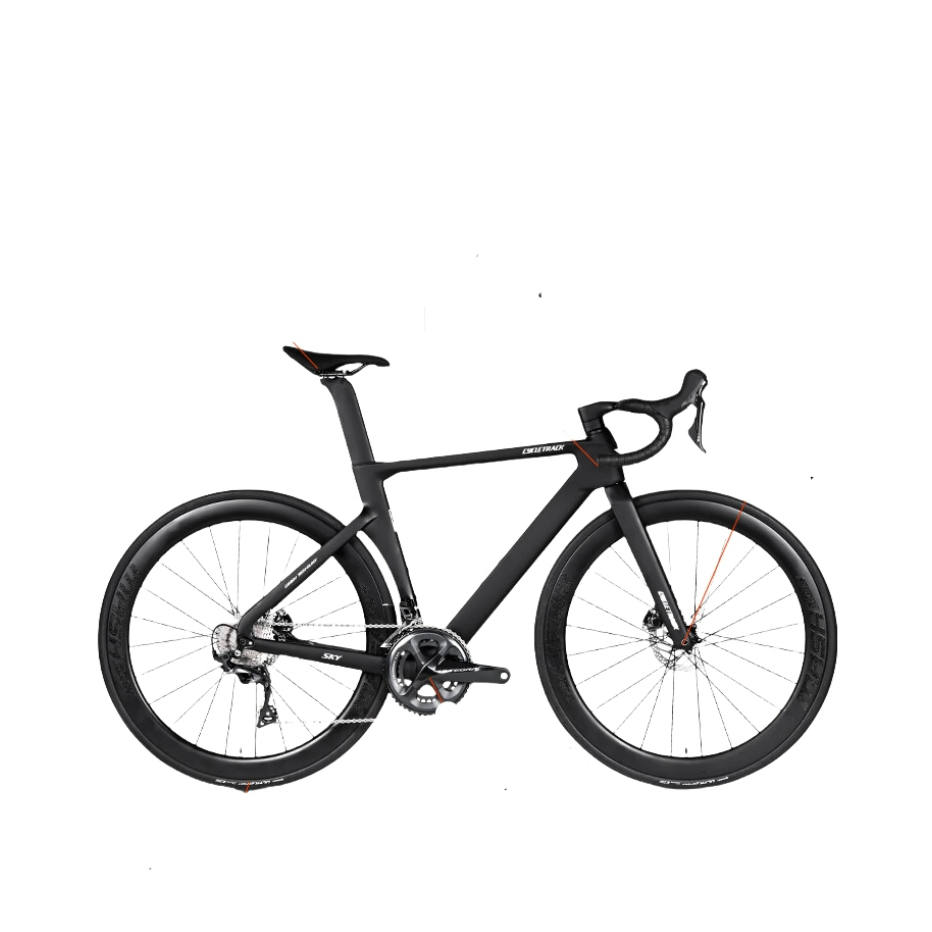 推荐商品：CYCLETRACK Sky长空 禧玛诺套件 碳纤维 多速别 破风 竞赛 公路车