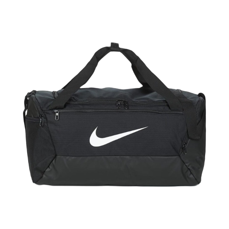 Nike Brasilia系列 大容量双拉链提手运动篮球旅行包健身包 黑色 BA5957-010