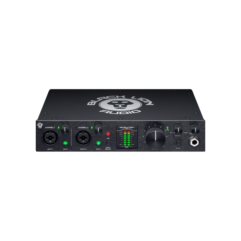 推荐商品：Black Lion/黑狮 Revolution 2X2专业高端外置USB声卡