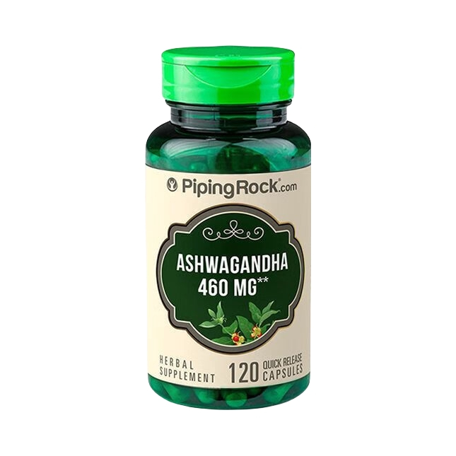 推荐商品：PipingRock/朴诺 南非醉茄胶囊460MG 降低皮质醇减轻紧张焦躁专注力放松神经助眠