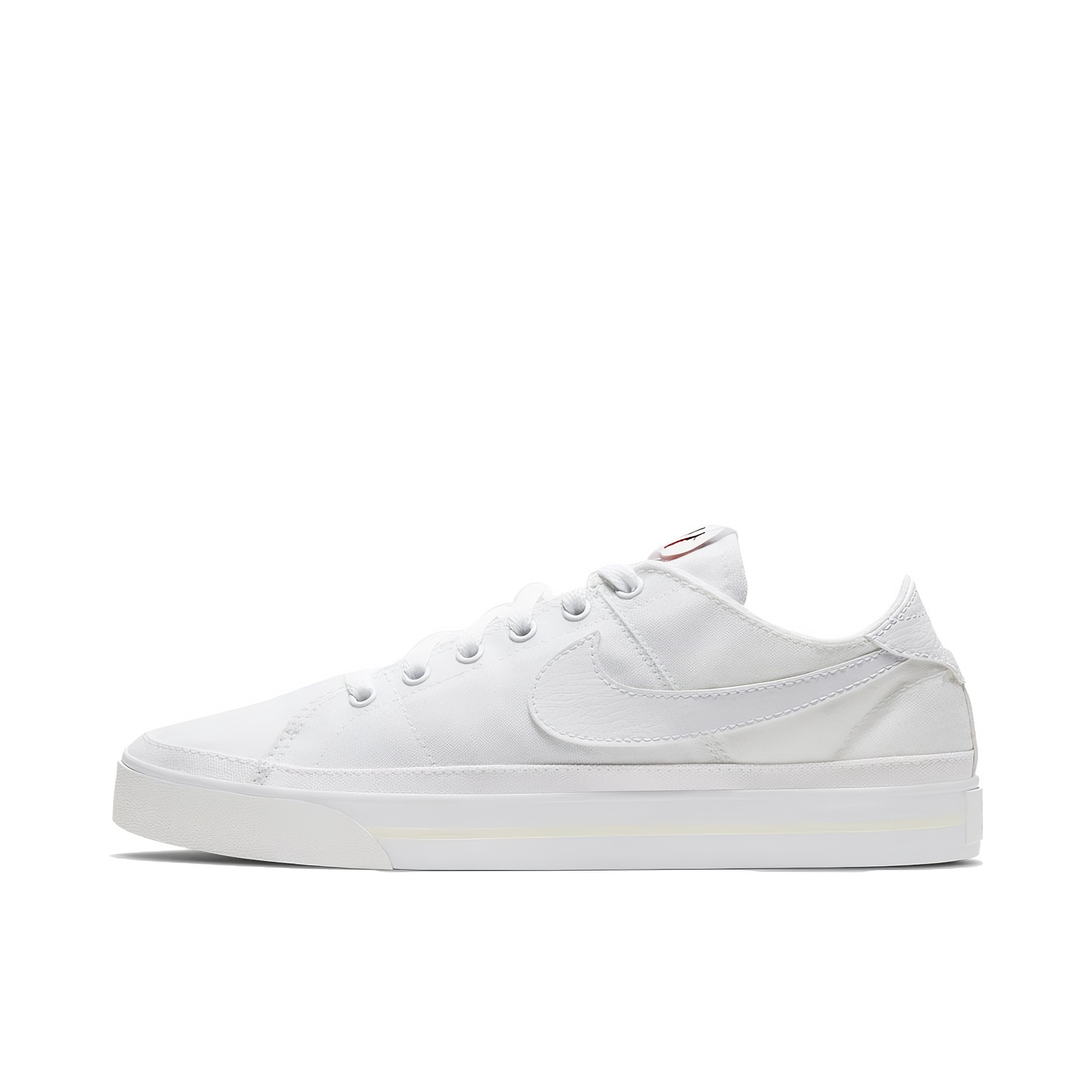 推荐商品：Nike Court Legacy 板鞋 复古舒适透气防滑耐磨休闲运动一脚蹬 纯白