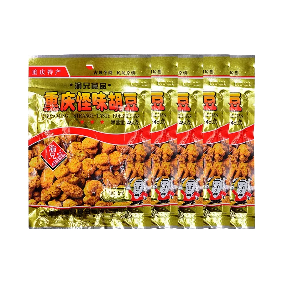 推荐商品：渝兄 怪味胡豆 袋装 450g