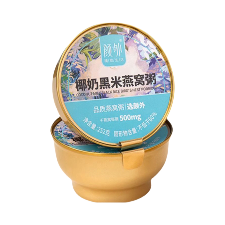 推荐商品：颜外 速食粥 252g 碗装 方便