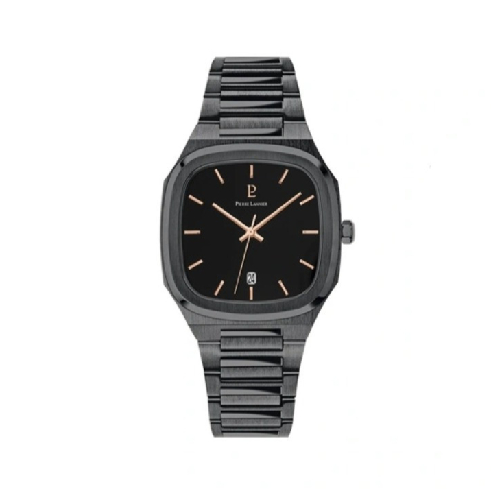 推荐商品：Pierre Lannier/连尼亚 简约时尚方形表盘防水石英男士手表