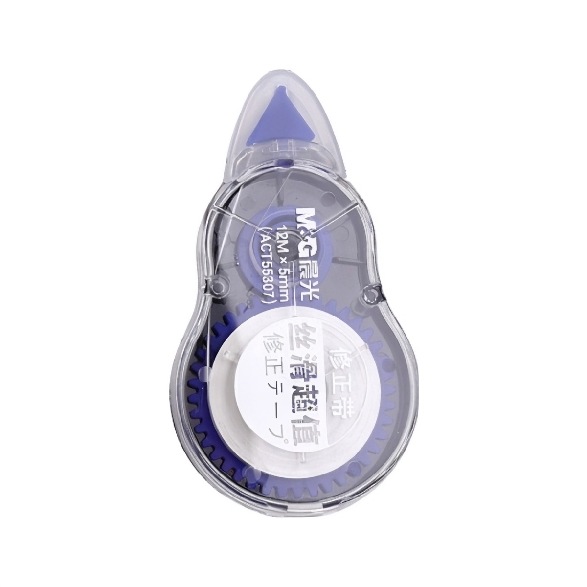 推荐商品：晨光 ACT55307 丝滑超值款 12m*5mm/支 修正带耐摔